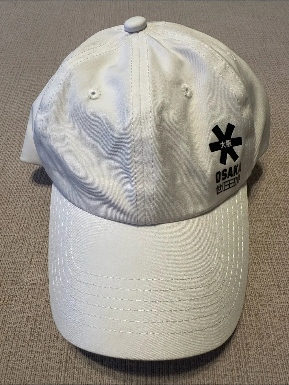 Osaka White Mens Baseball Cap - Unbranded